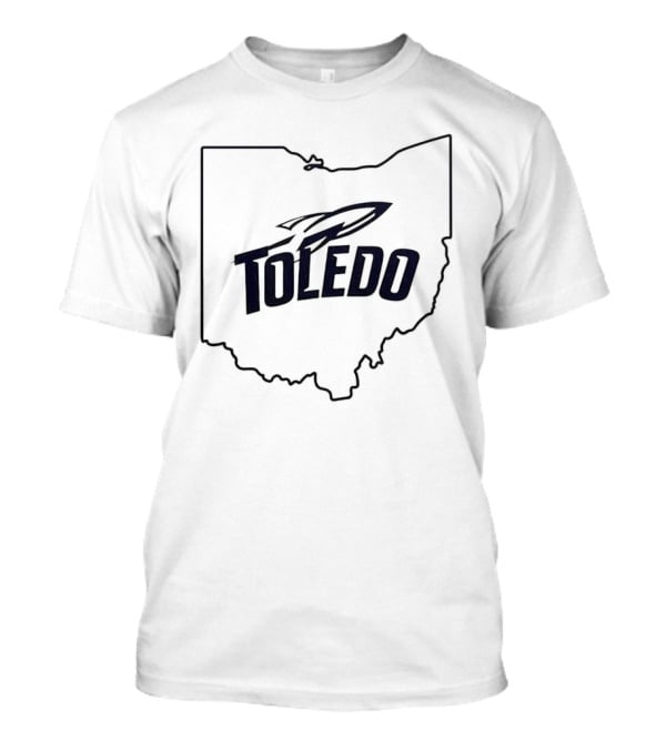 Toledo Rockets Football Ohio State Outline New Collection For Fans T-Shirt