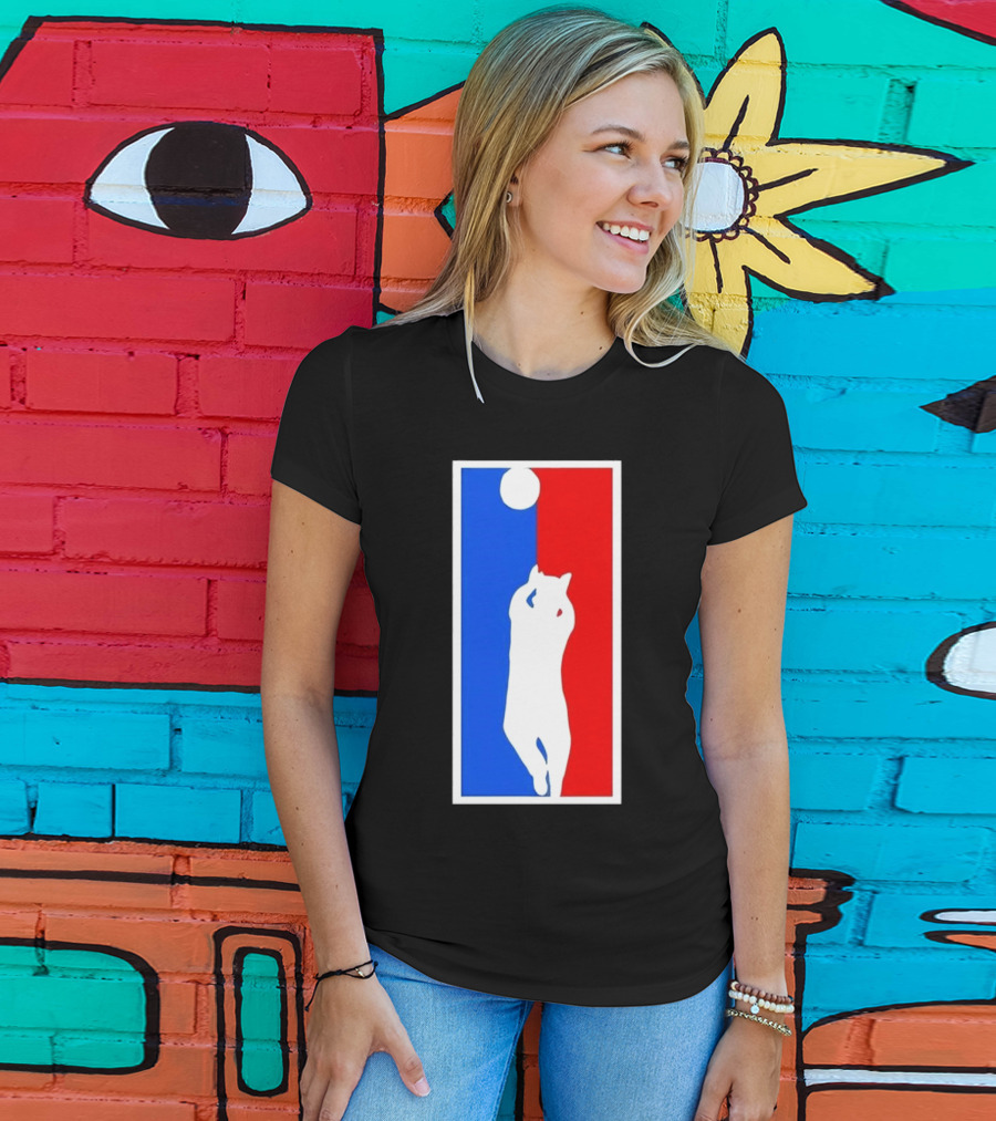 Brad Williams Cat Logo Basketball T-Shirt