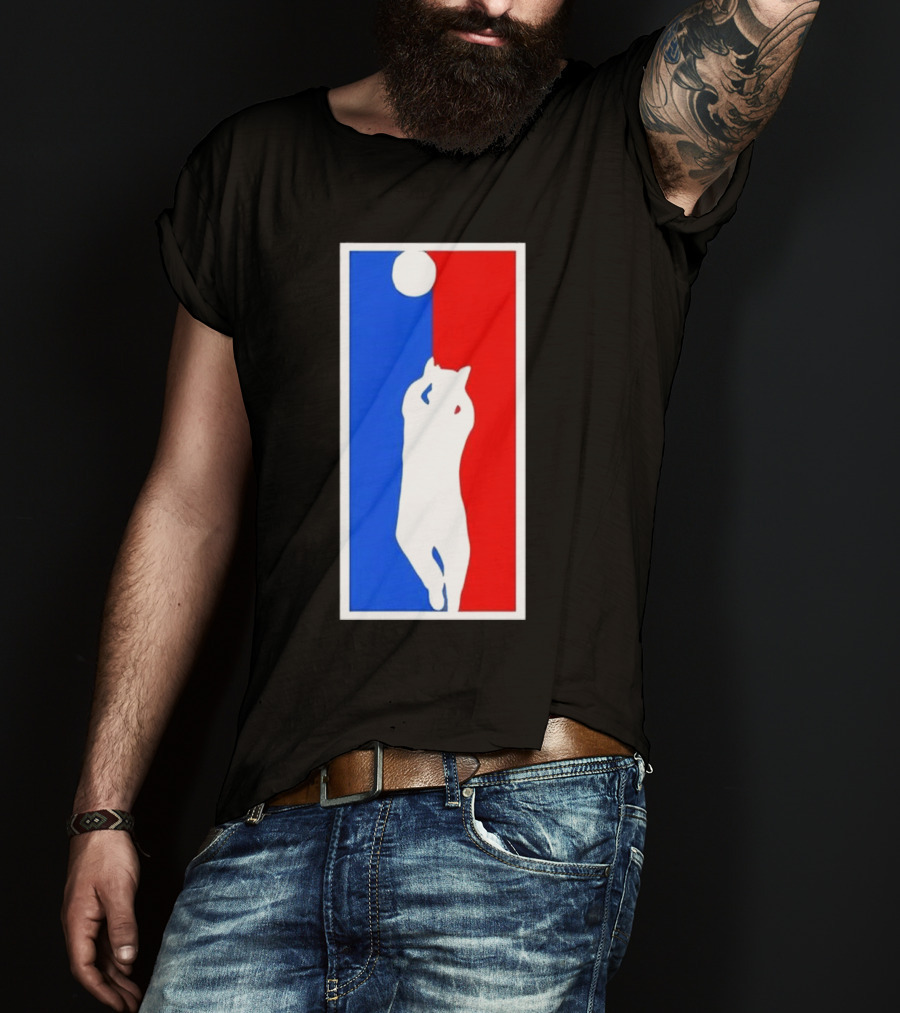 Brad Williams Cat Logo Basketball T-Shirt