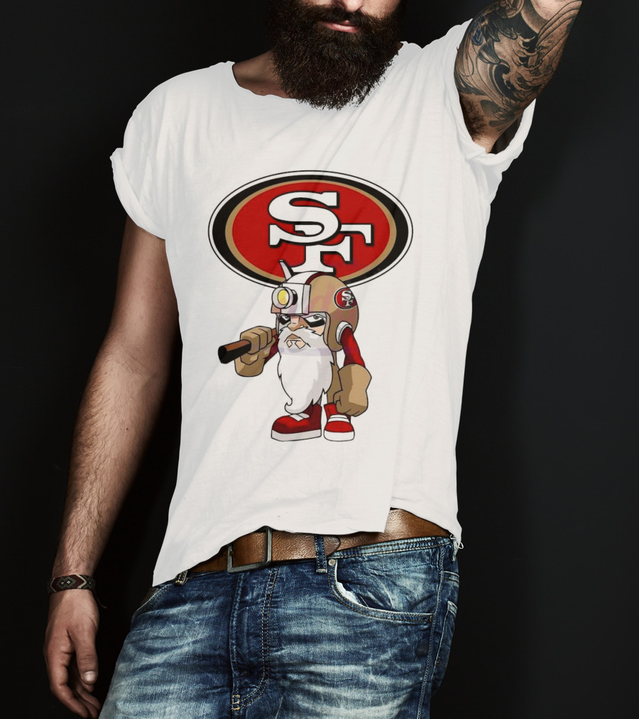 Rush Zone San Francisco 49ers NFL Cartoon Character 2025 SF T-Shirt