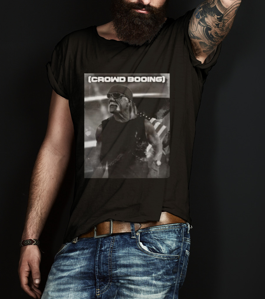 Itstomscustoms Hulk Hogan Crowd Booing T-Shirt
