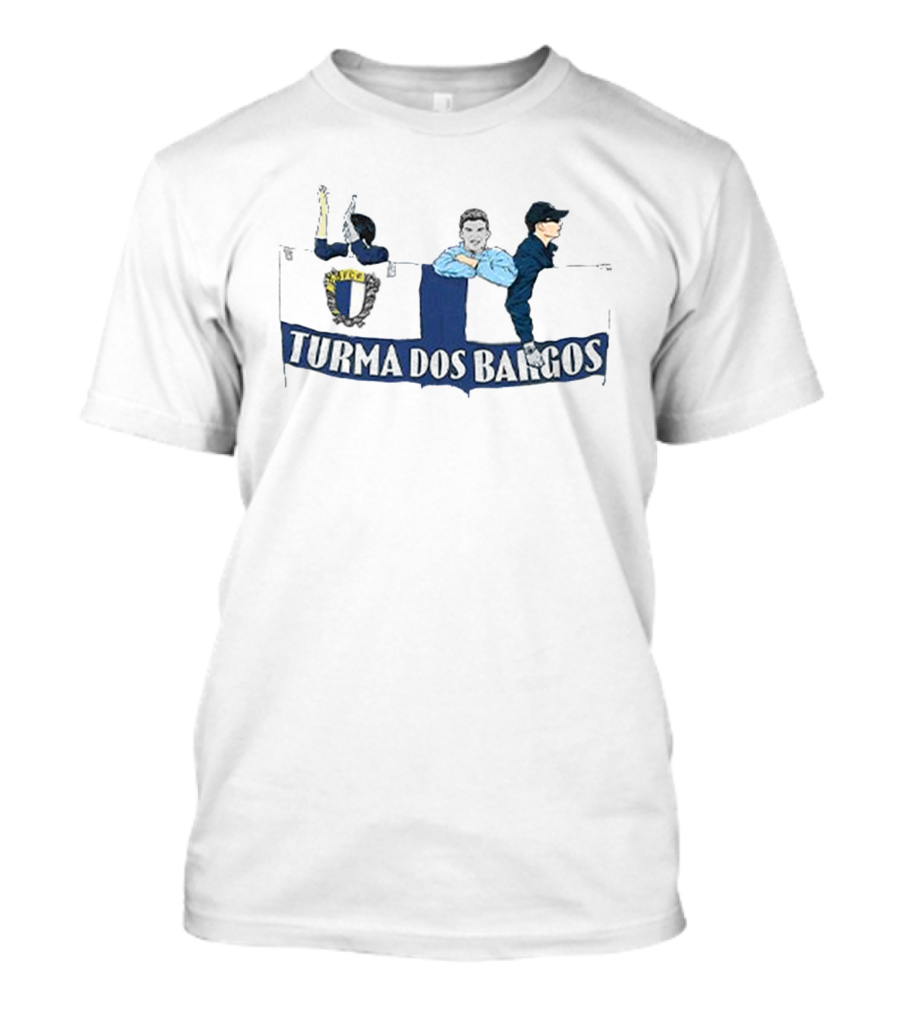 Turma Dos Bargos Futebol Clube Fans Banner T-Shirt