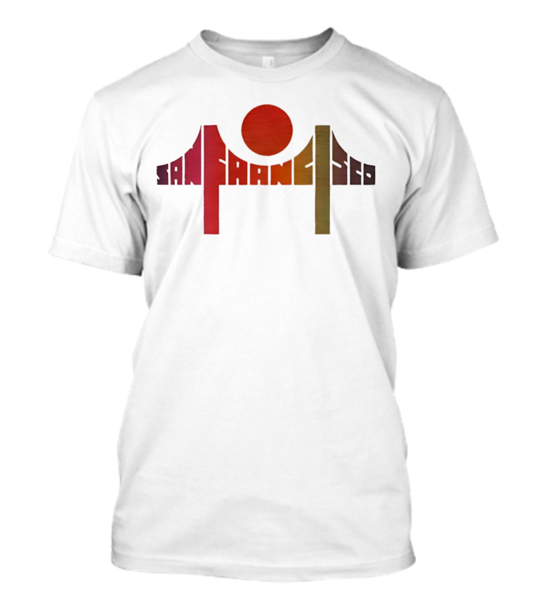 Death Proof Arlene San Francisco Golden Gate Bridge Sun T-Shirt