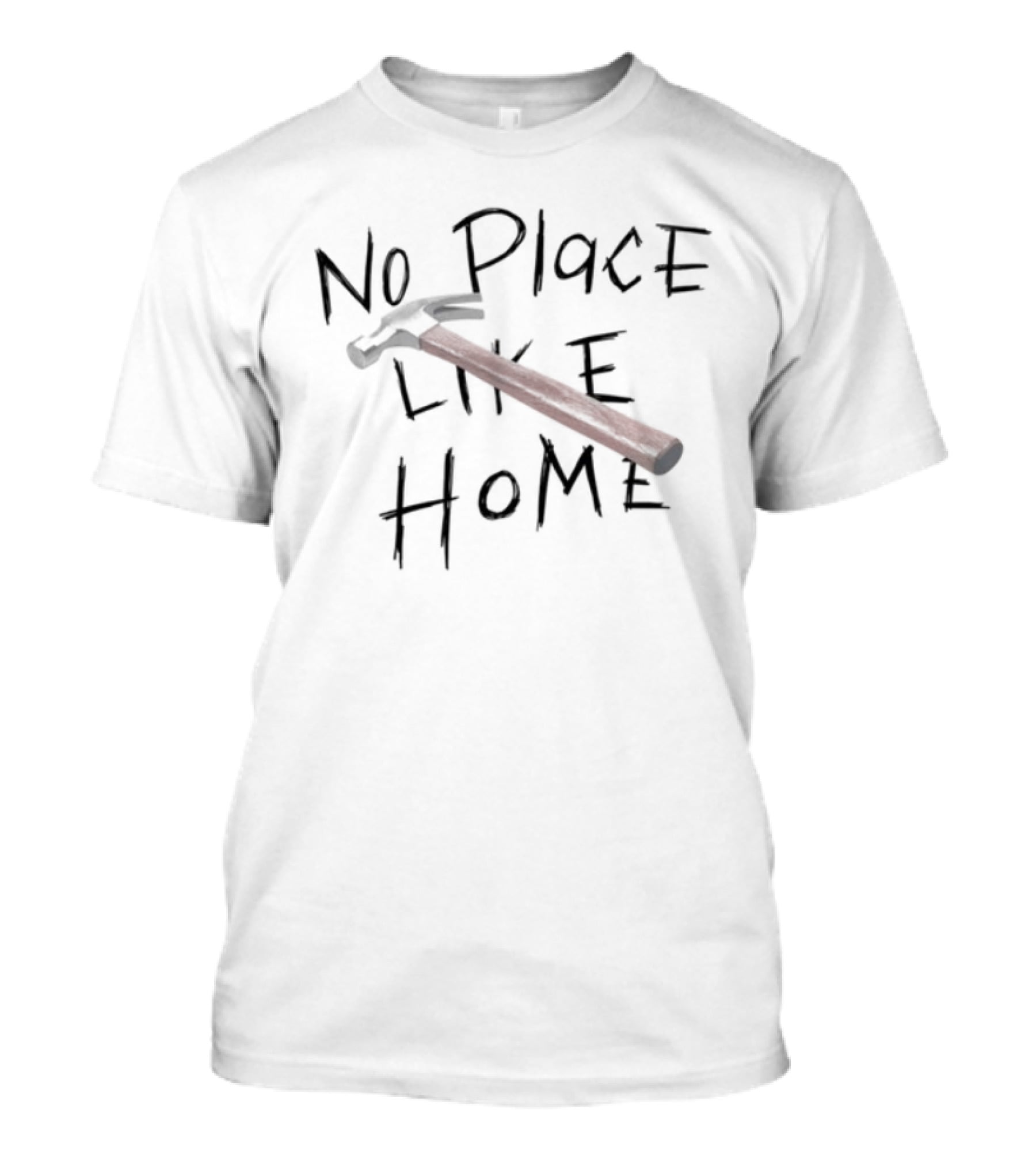 Badflowermusic No Place Like Home Hammer T-Shirt