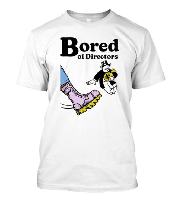 Bored Of Directors Stomp Boot Money Bag T-Shirt