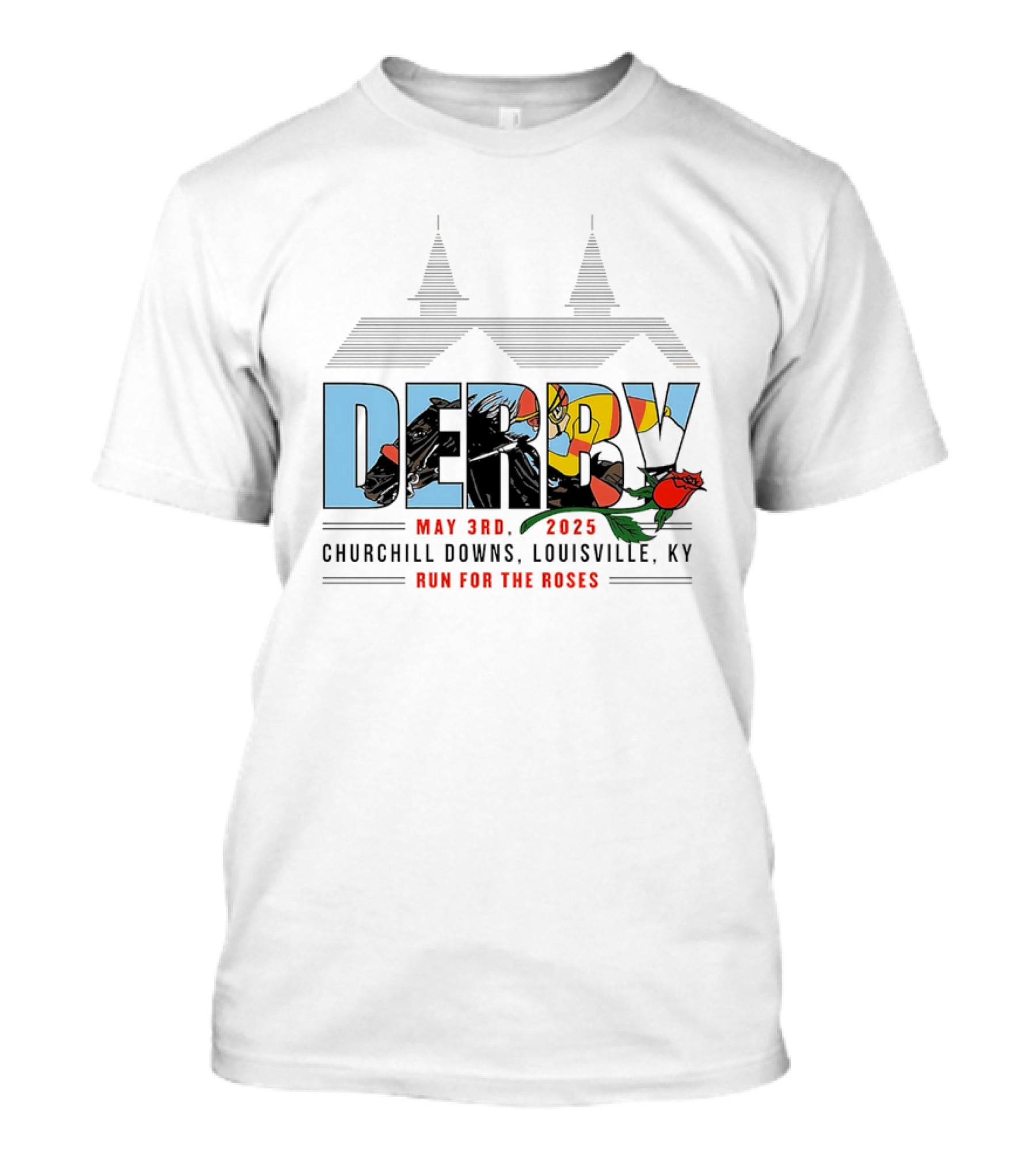Derby May 3rd 2025 Churchill Downs Louisville KY Run For The Roses T-Shirt