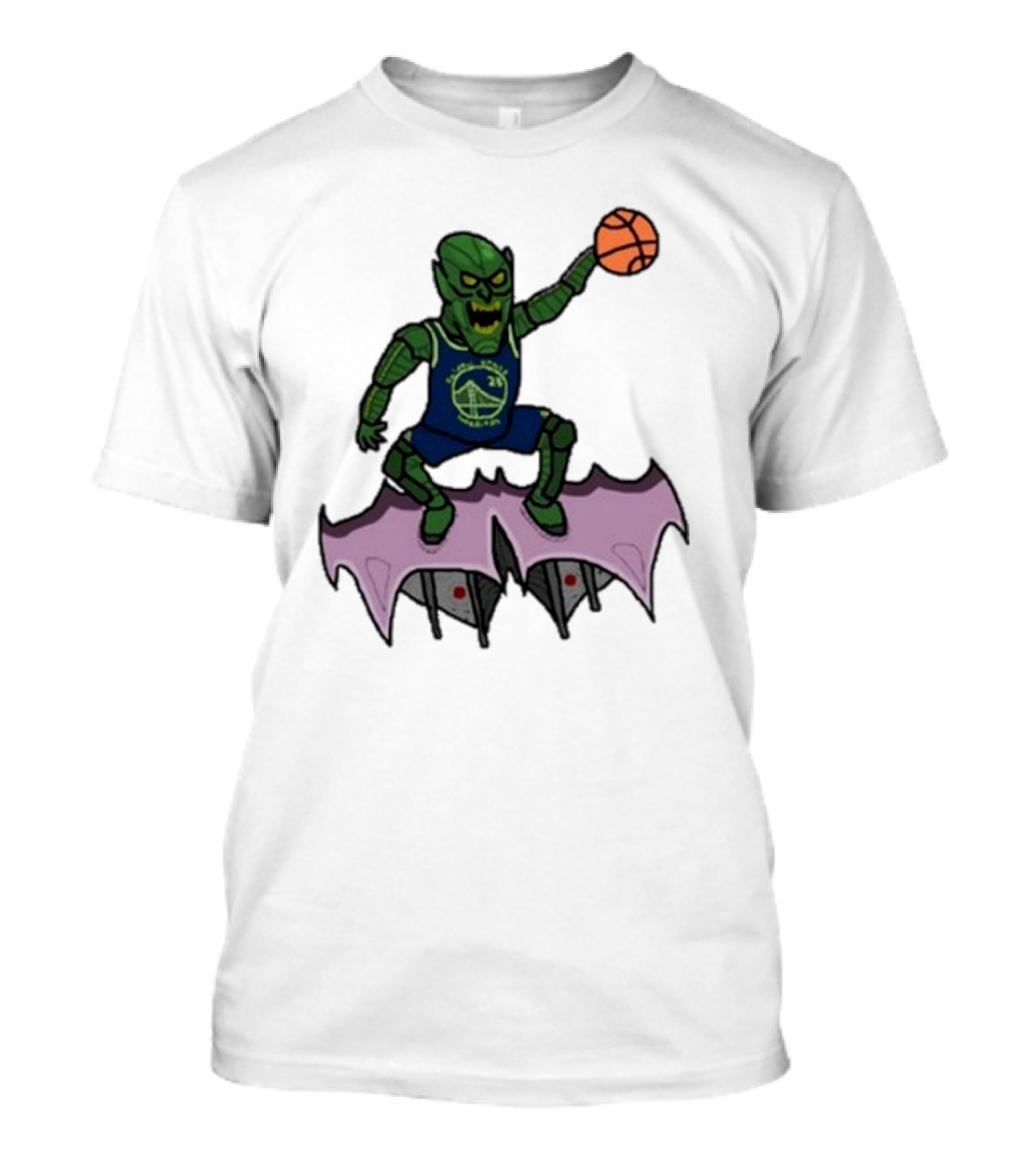 Golden State Warriors Draymond Green Goblin Basketball Crossover T-Shirt