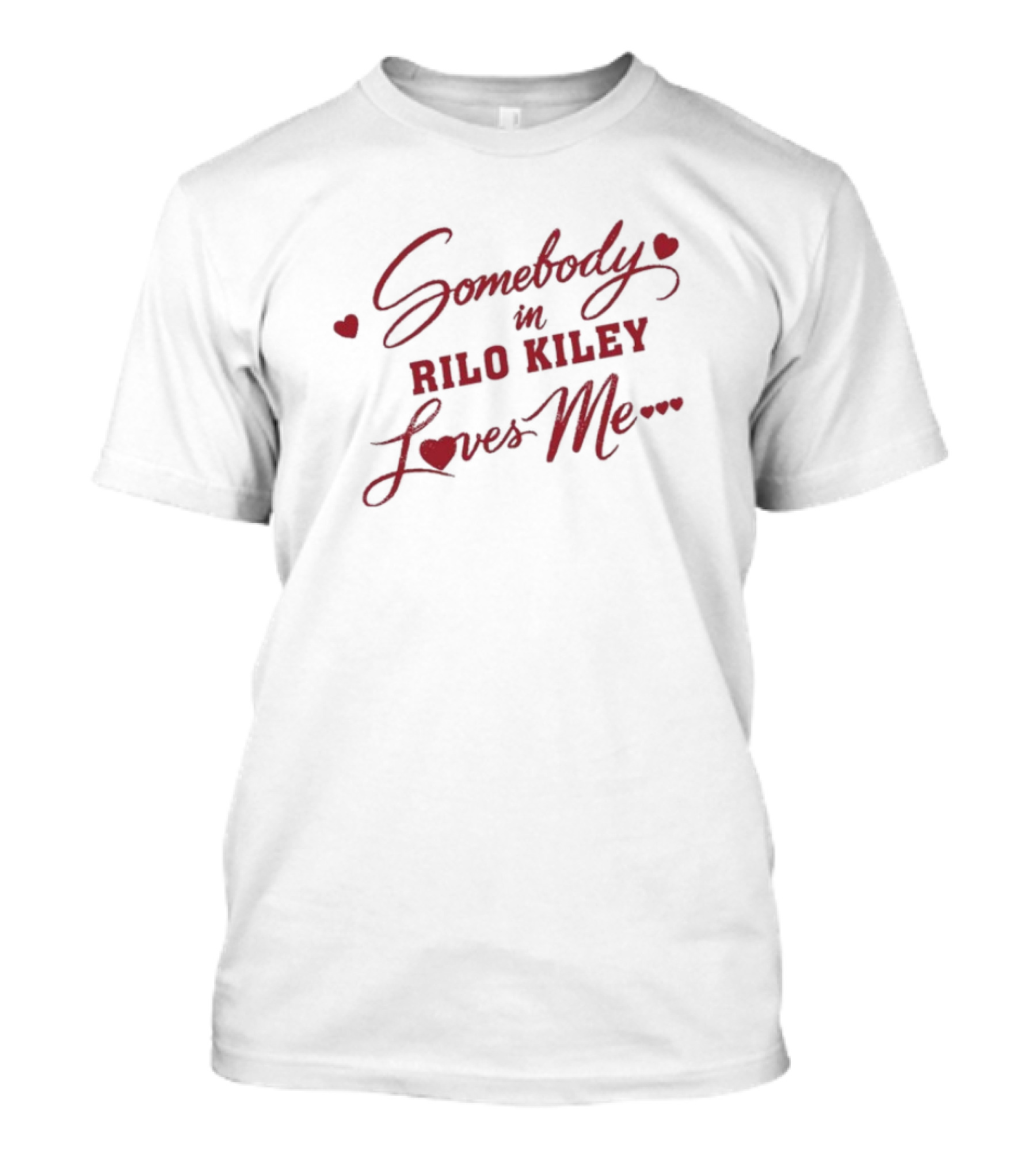 Somebody In Rilo Kiley Loves Me Heart T-Shirt