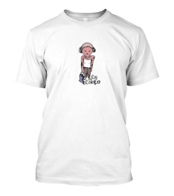 Rio Romeo Sad Femme Headphones Blue Bag T-Shirt