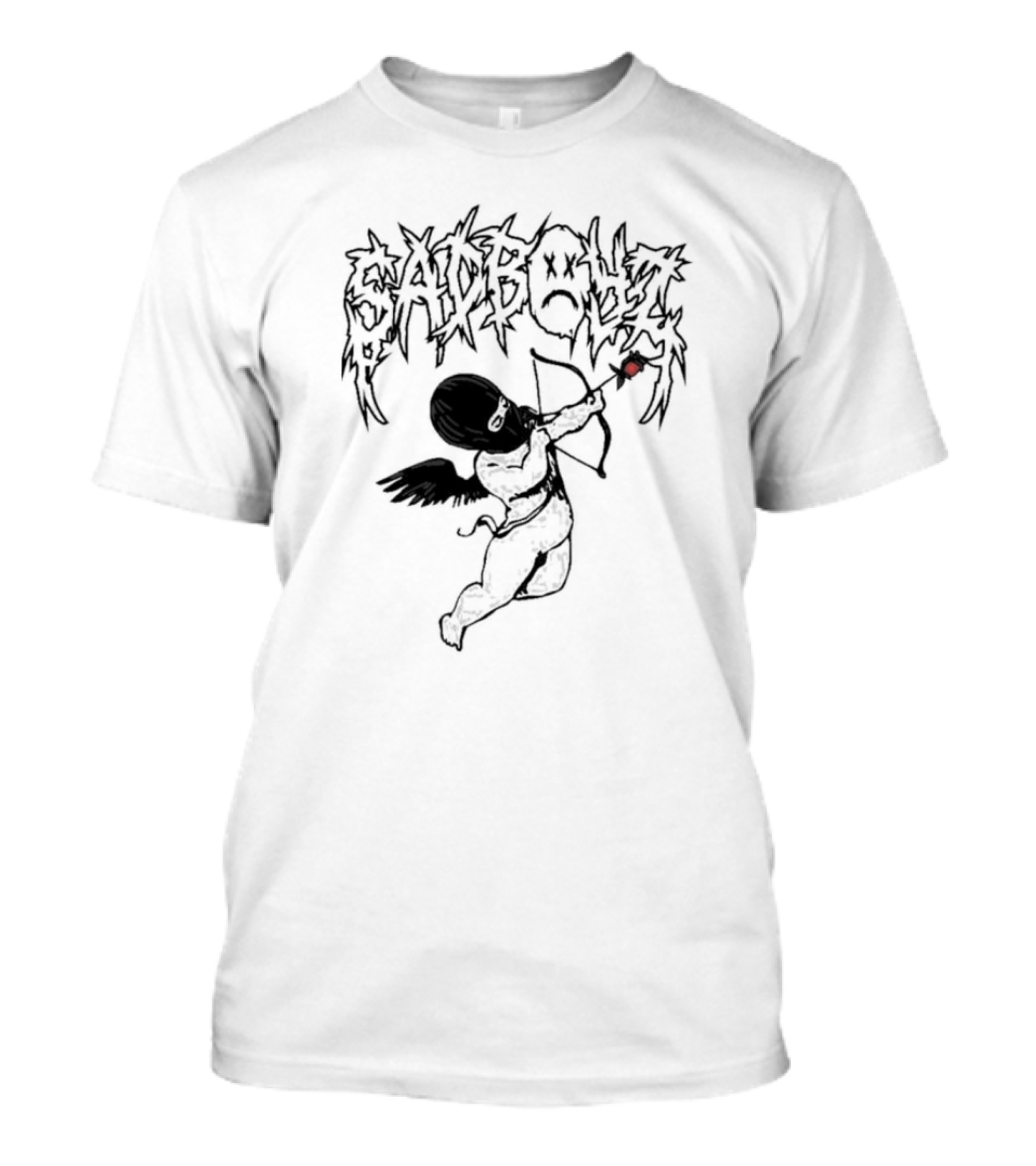 Sad Boyz Fallen Angel Cupid Wings Arrow T-Shirt