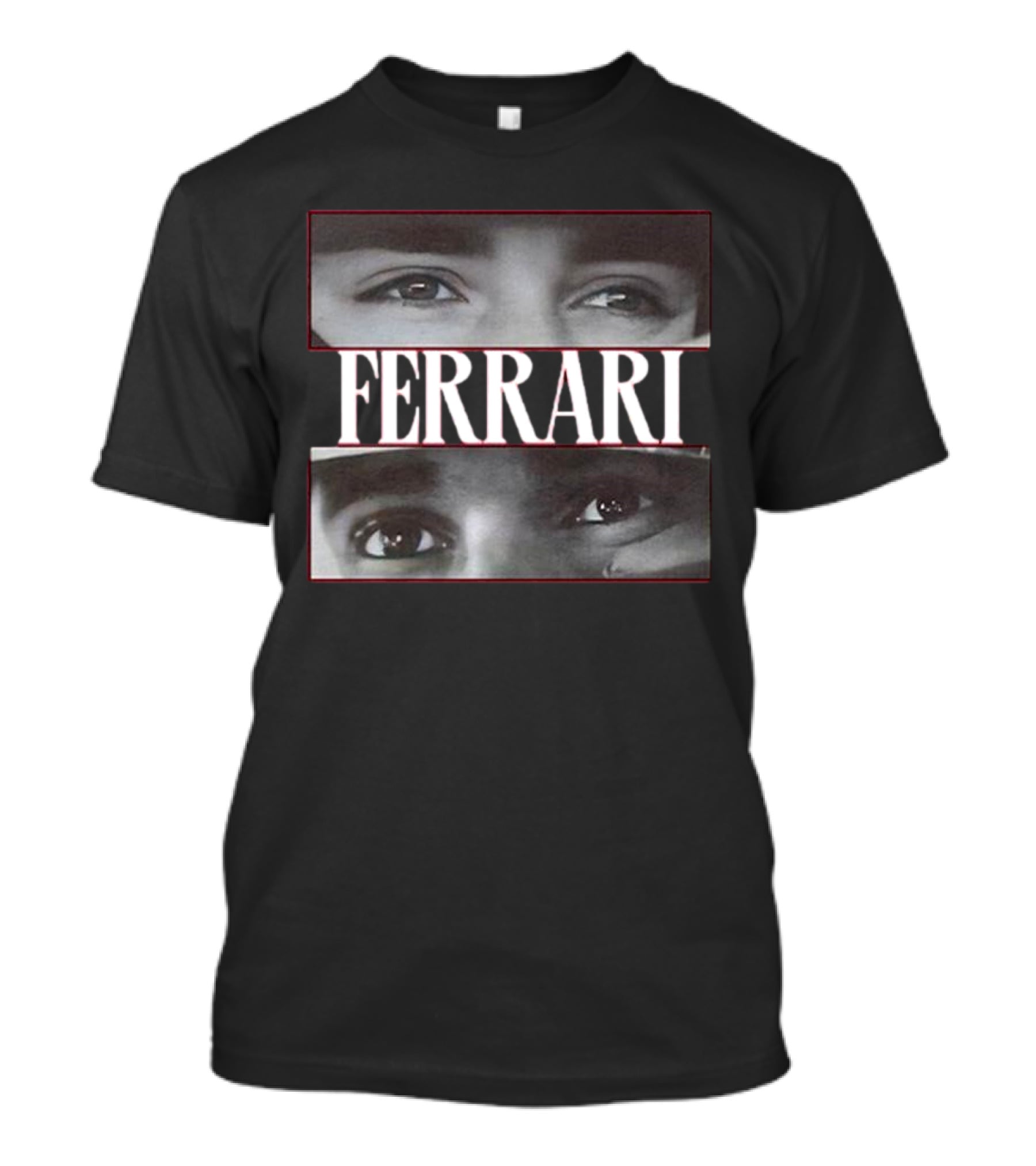 FERRARI Lewis Hamilton Charles Leclerc Eyes T-Shirt