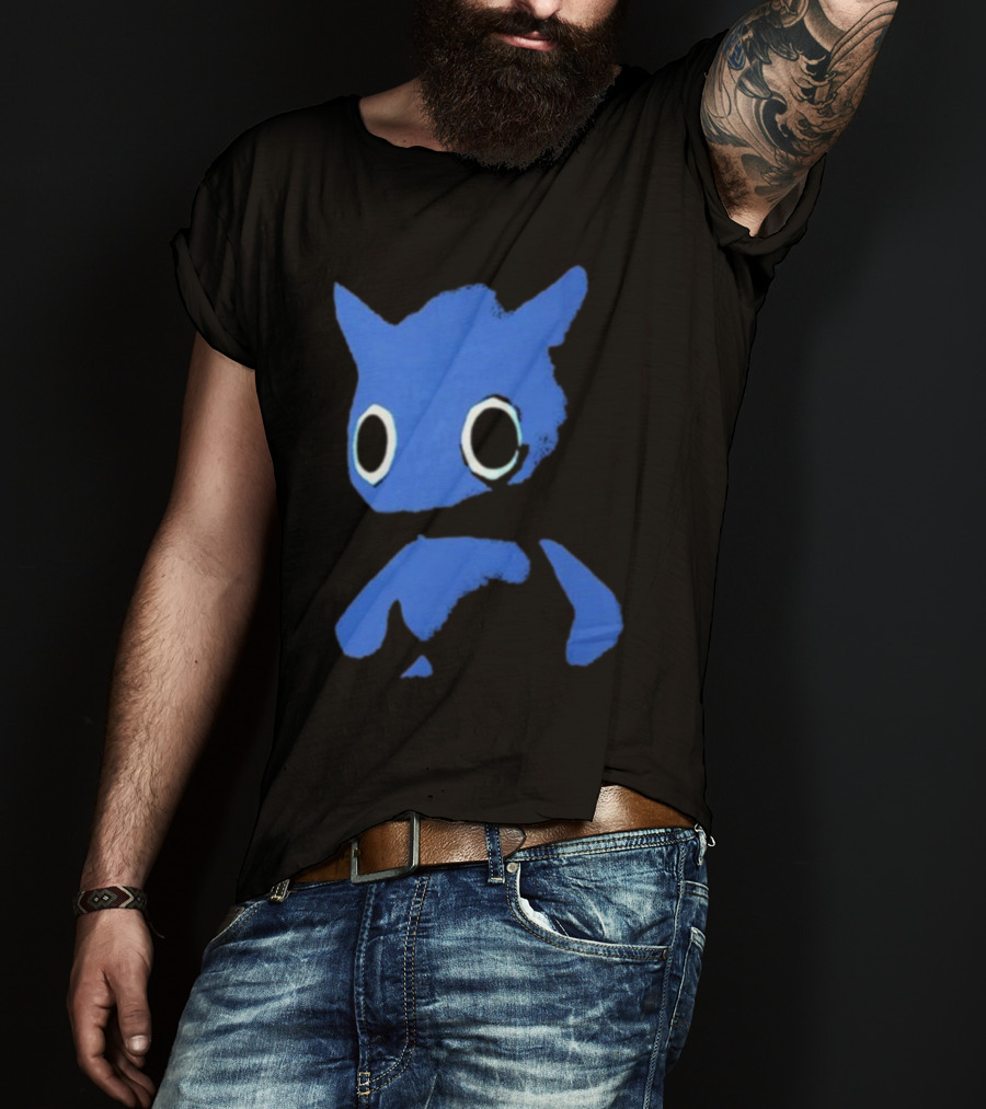 Mamono World Big Blue Creature T-Shirt