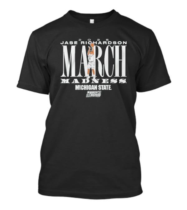 Jase Richardson Michigan State March Madness Basketball T-Shirt