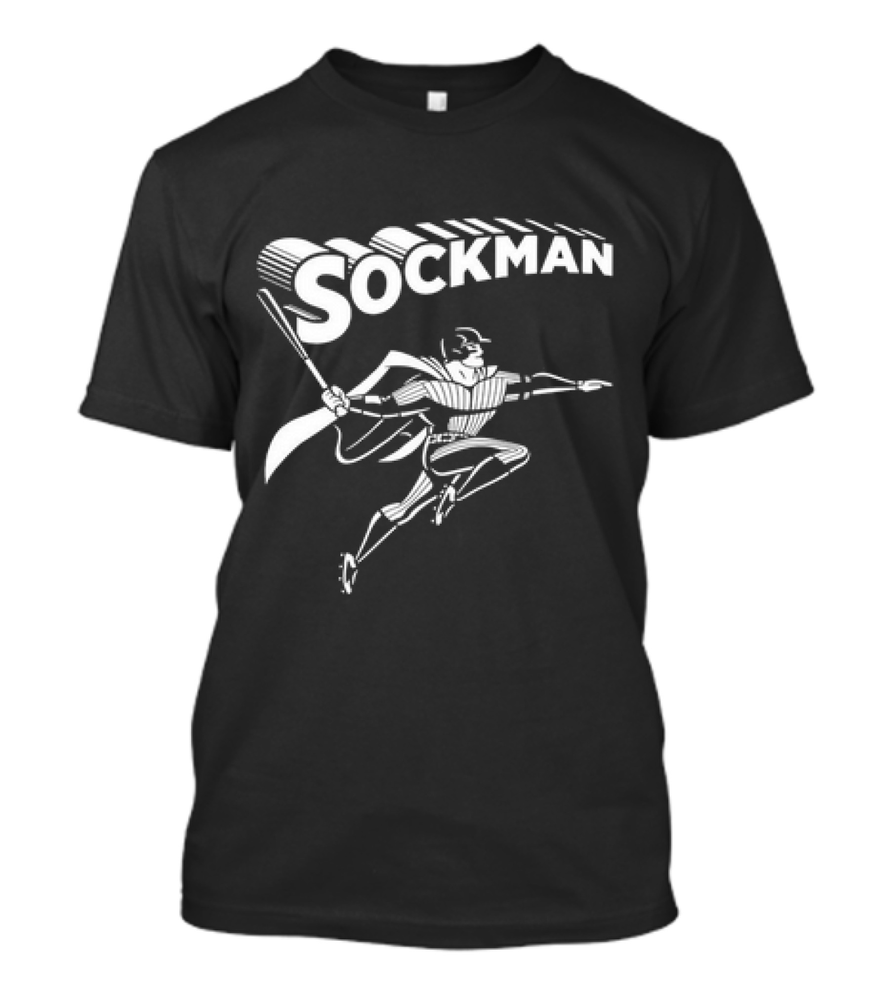 Mike Tauchman New York Yankees Baseball Sockman Dynamic Heroic Pose T-Shirt