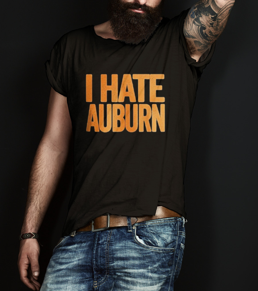 Tennessee Volunteers I Hate Auburn Rivalry T-Shirt