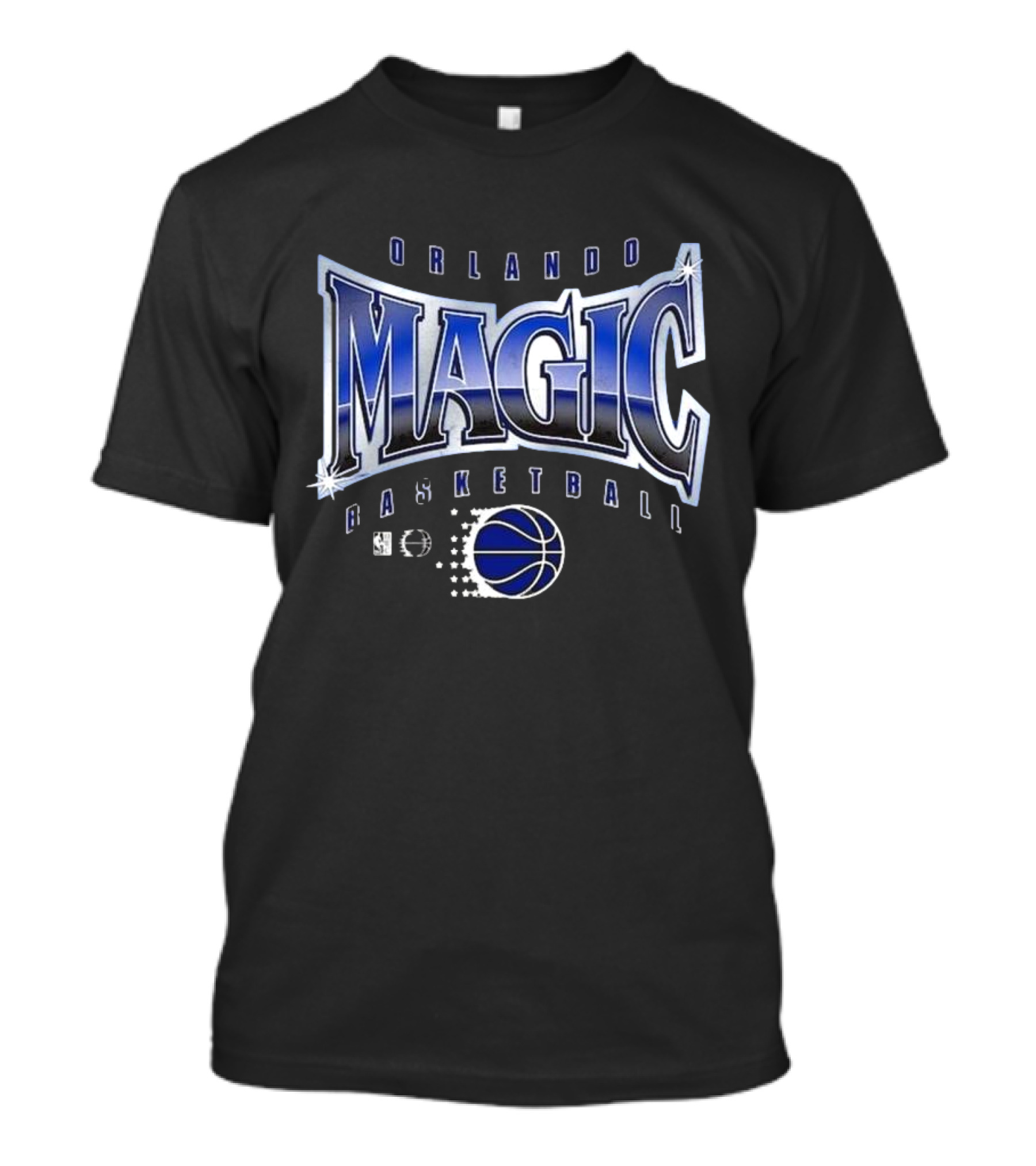 Orlando Magic Basketball Worldwide Glow Up Retro NBA Sports Fan Apparel T-Shirt