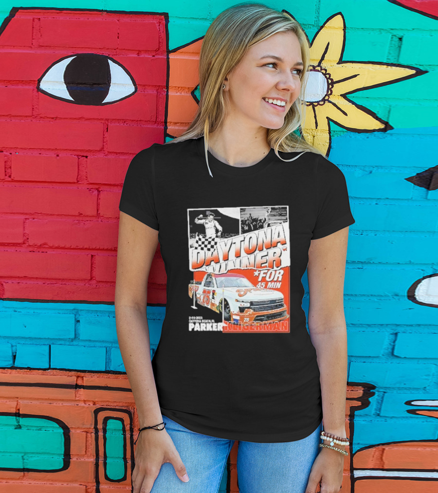 Parker Kligerman Daytona Winner 45 Min Celebration NASCAR Race Car 75 T-Shirt