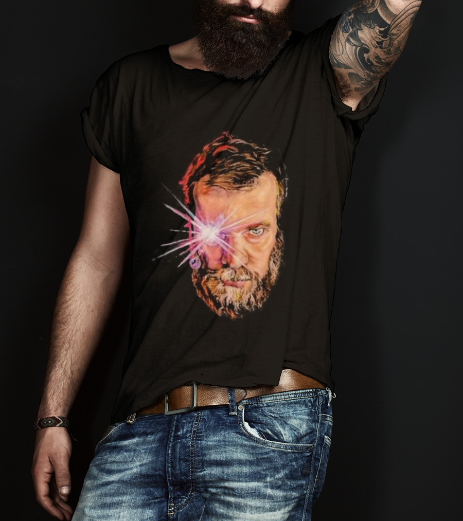 Partisan Records John Grant Boy From Michigan Intense Artistic Portrait T-Shirt