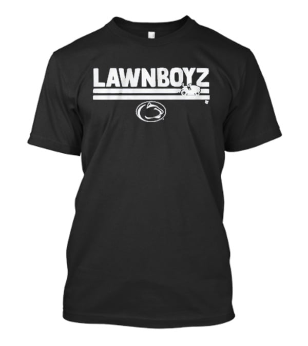Penn State Lawn Boyz Football College Team Emblem T-Shirt
