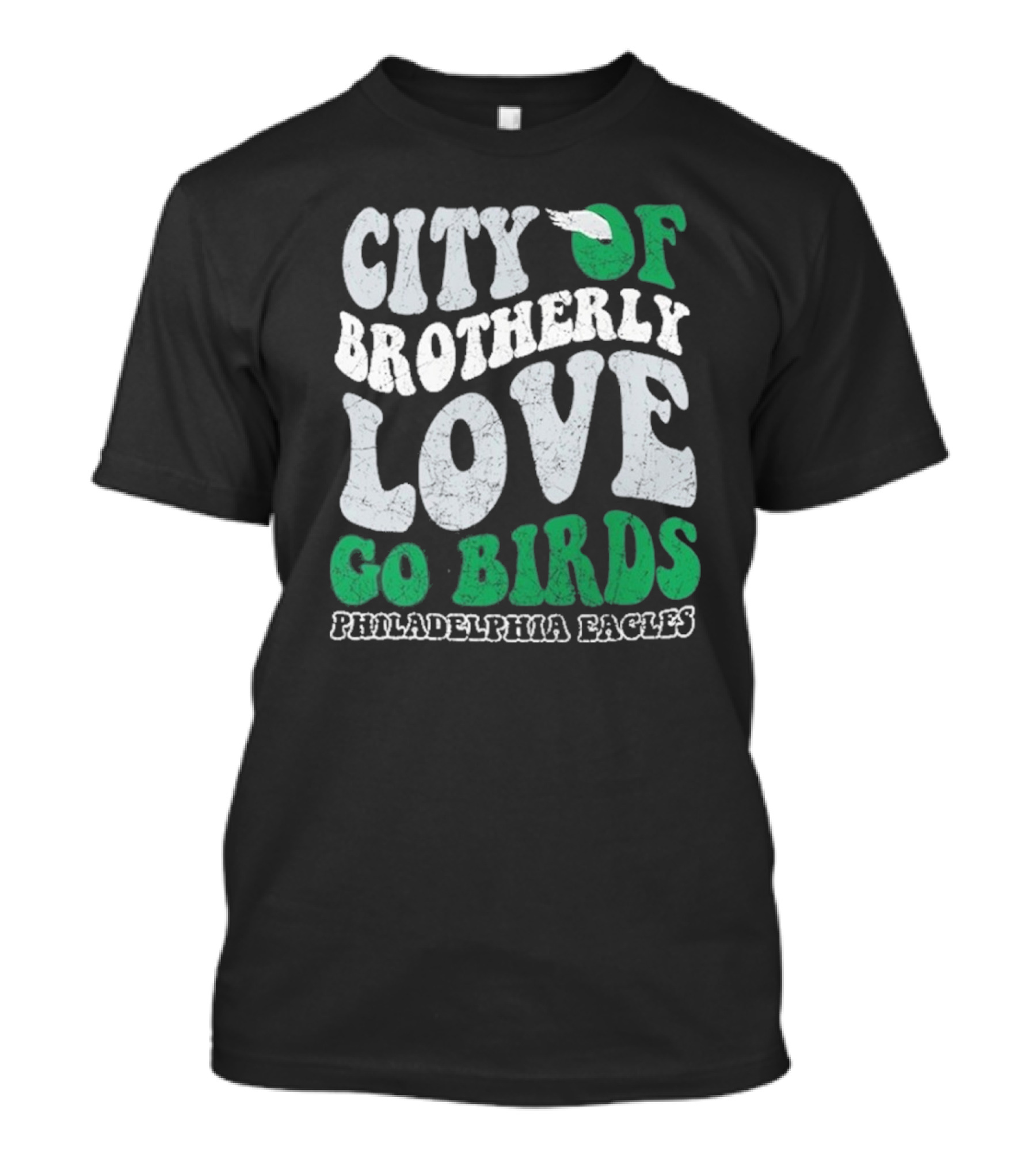 City Of Brotherly Love Philadelphia Eagles Go Birds T-Shirt