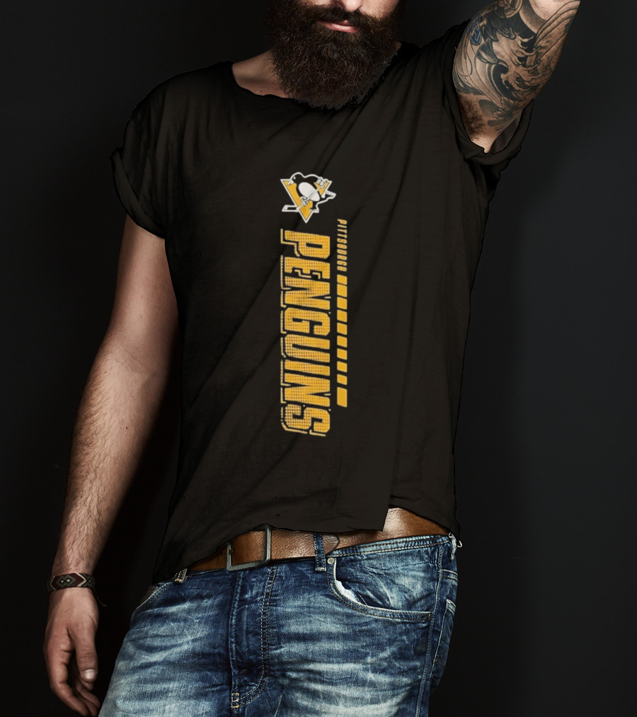 Pittsburgh Penguins Team Hockey NHL Iconic Atmosphere T-Shirt
