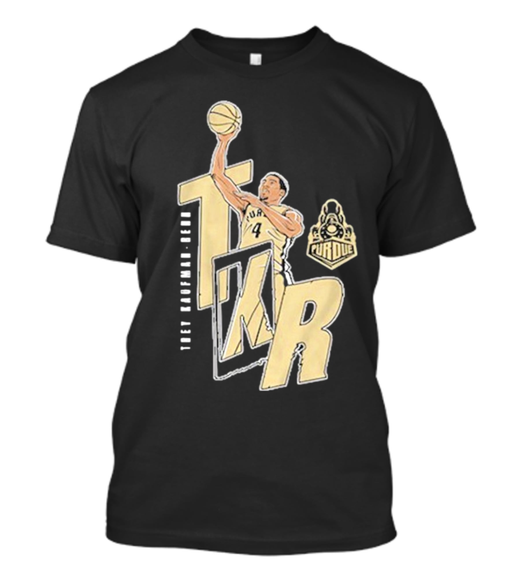 Purdue Basketball Trey Kaufman-Renn TKR Iconic Dunk T-Shirt