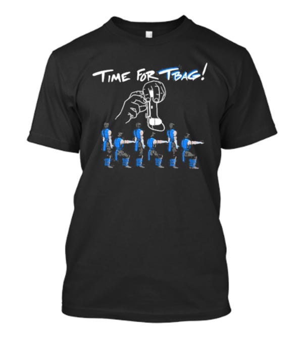 Time For T-Bag Sikander555 Basketball Celebration Sequence T-Shirt