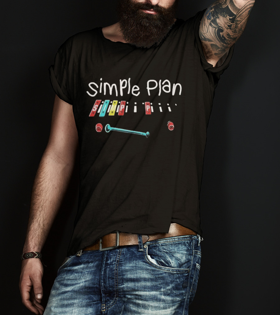 Simple Plan Xylophone SIMPI Onesie T-Shirt