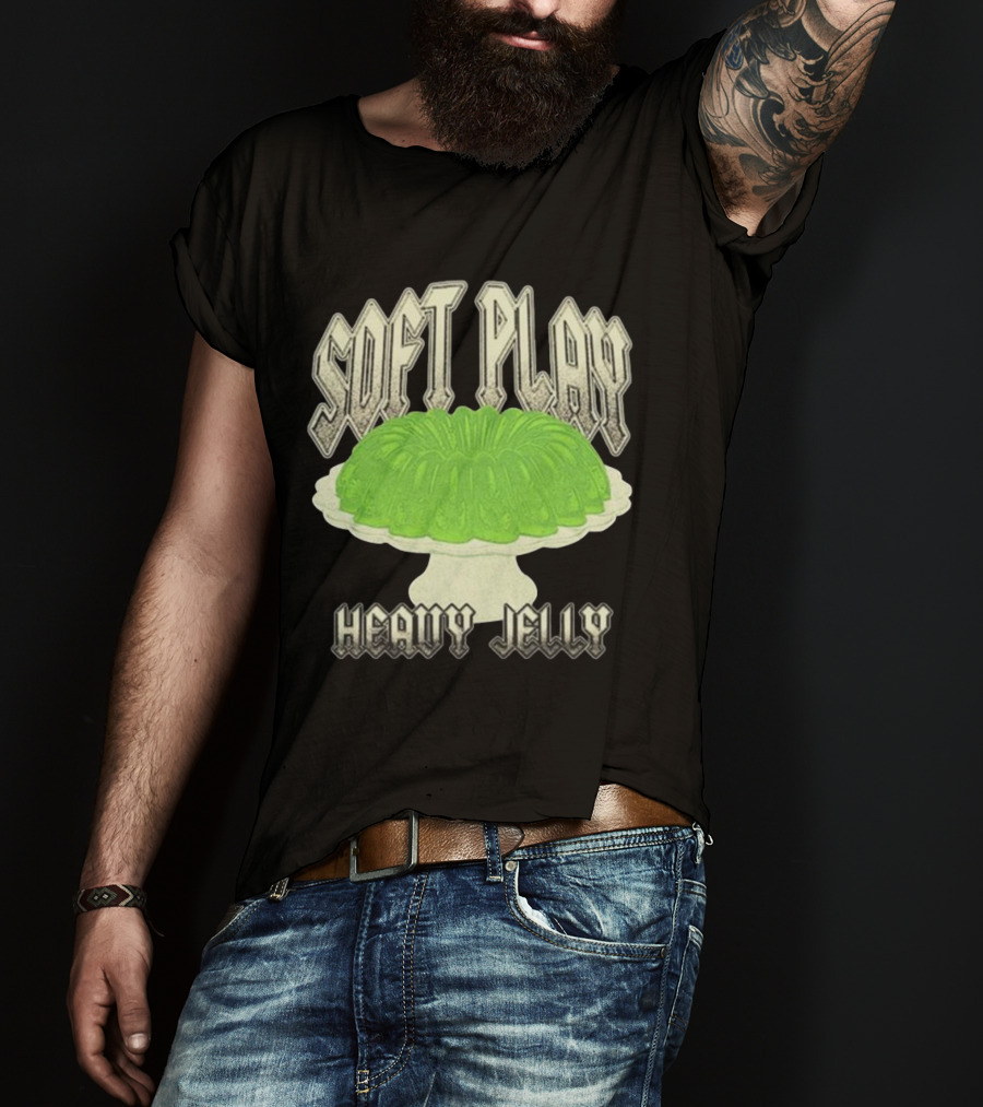 Soft Play Heavy Jelly Vintage Style Dessert Graphic T-Shirt