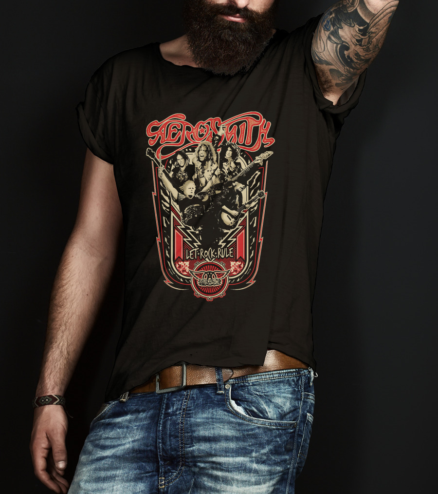 Aerosmith Let Rock Rule Alive T-Shirt