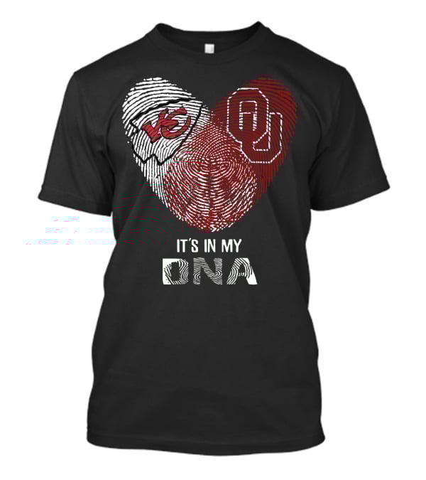 Chiefs Oklahoma Sooners It's In My DNA T-Shirt