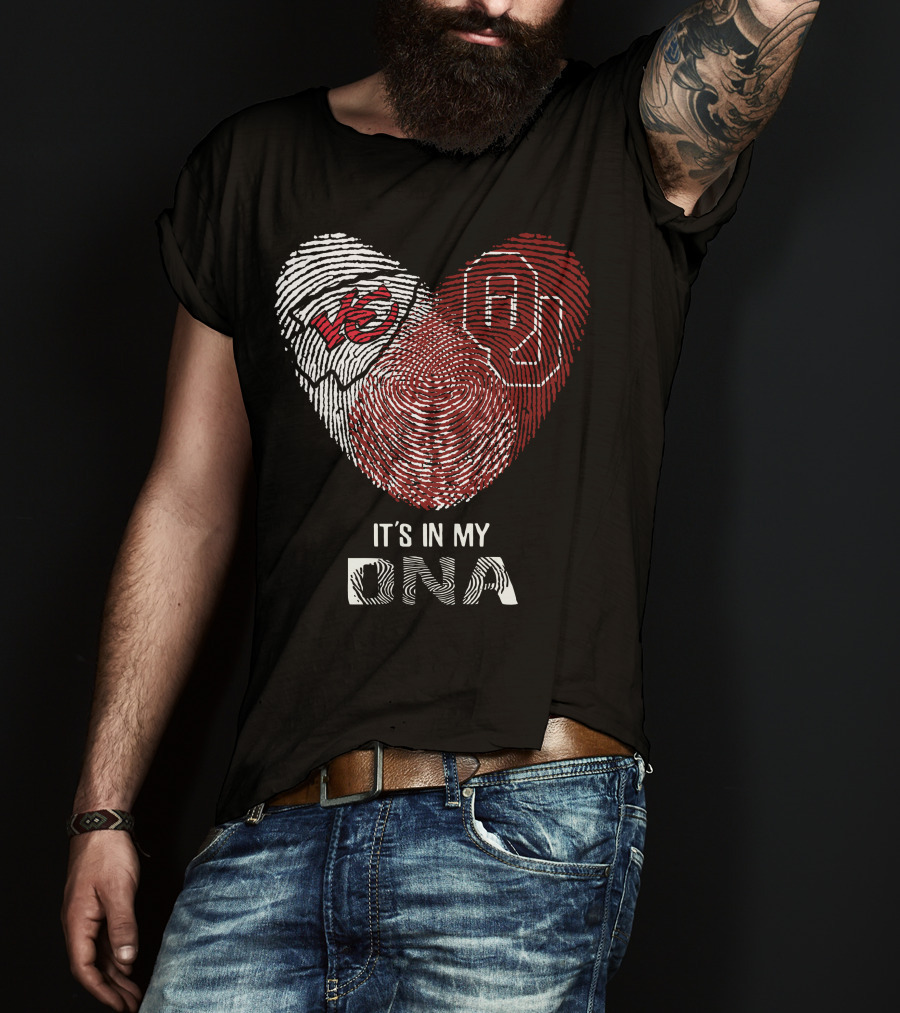 Chiefs Oklahoma Sooners It's In My DNA T-Shirt