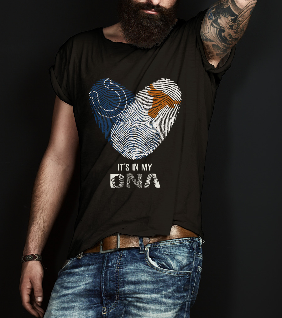 Colts Longhorns It's In My DNA T-Shirt