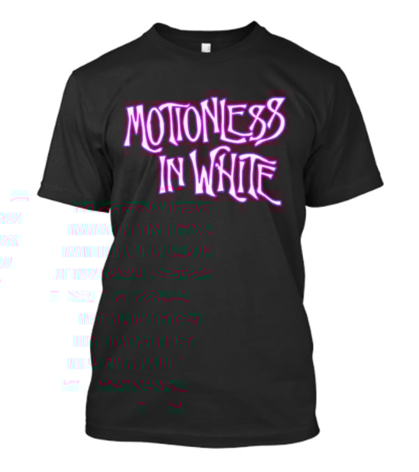 Motionless In White Halloween Shirt Vintage Retro Spooky Band T-Shirt