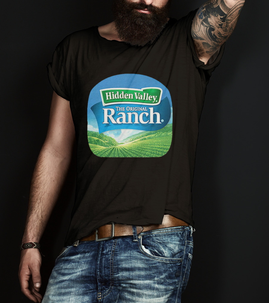 Hidden Valley The Original Ranch Scenic Label T-Shirt