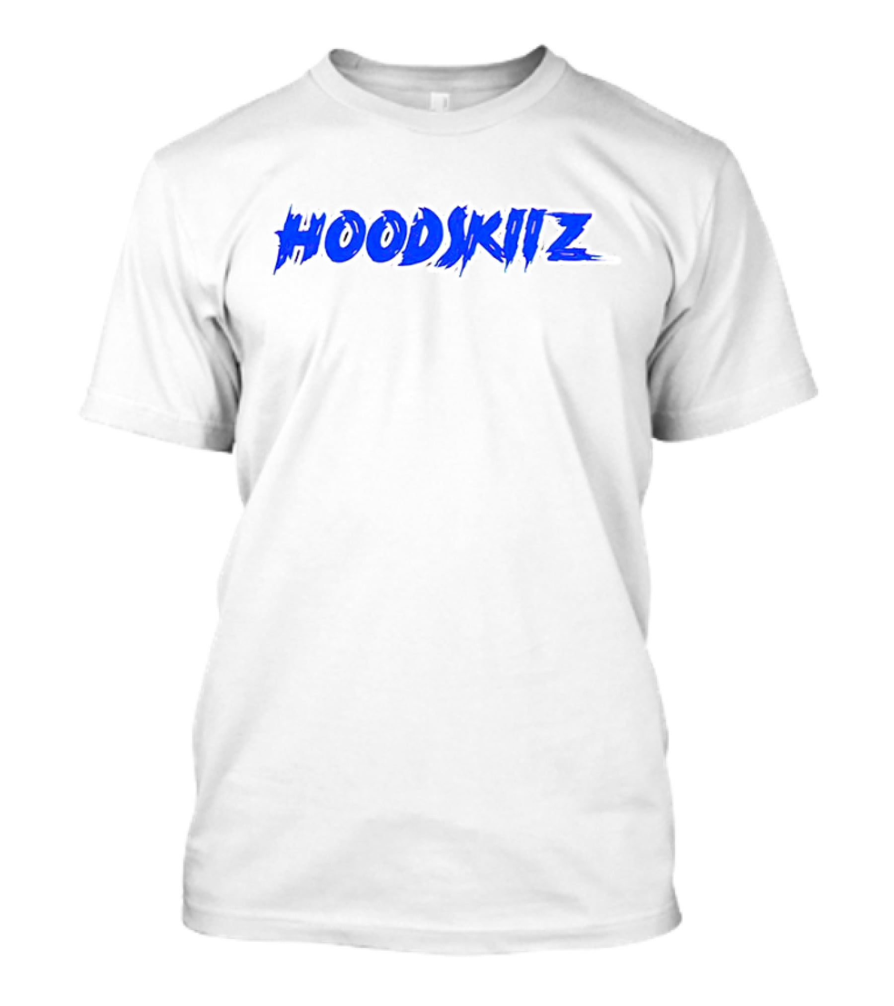 HOODSKIIZ Blue Bold Branding T-Shirt