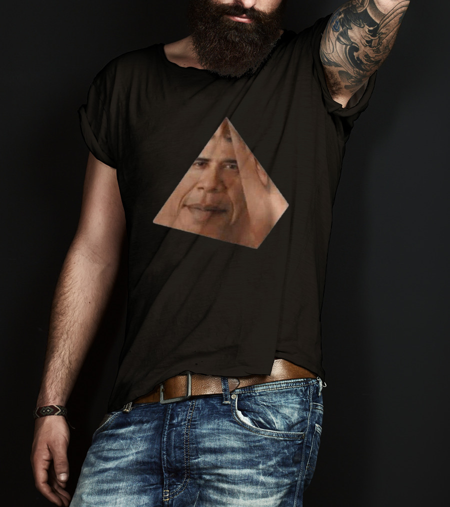 Obama Obamium Pyramid Face T-Shirt