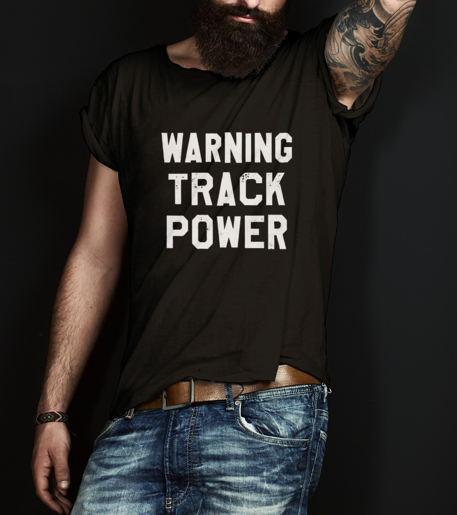 Warning Track Power Retro Sports T-Shirt