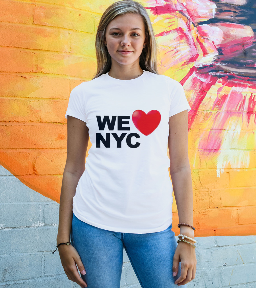 WE Heart NYC Red Love T-Shirt