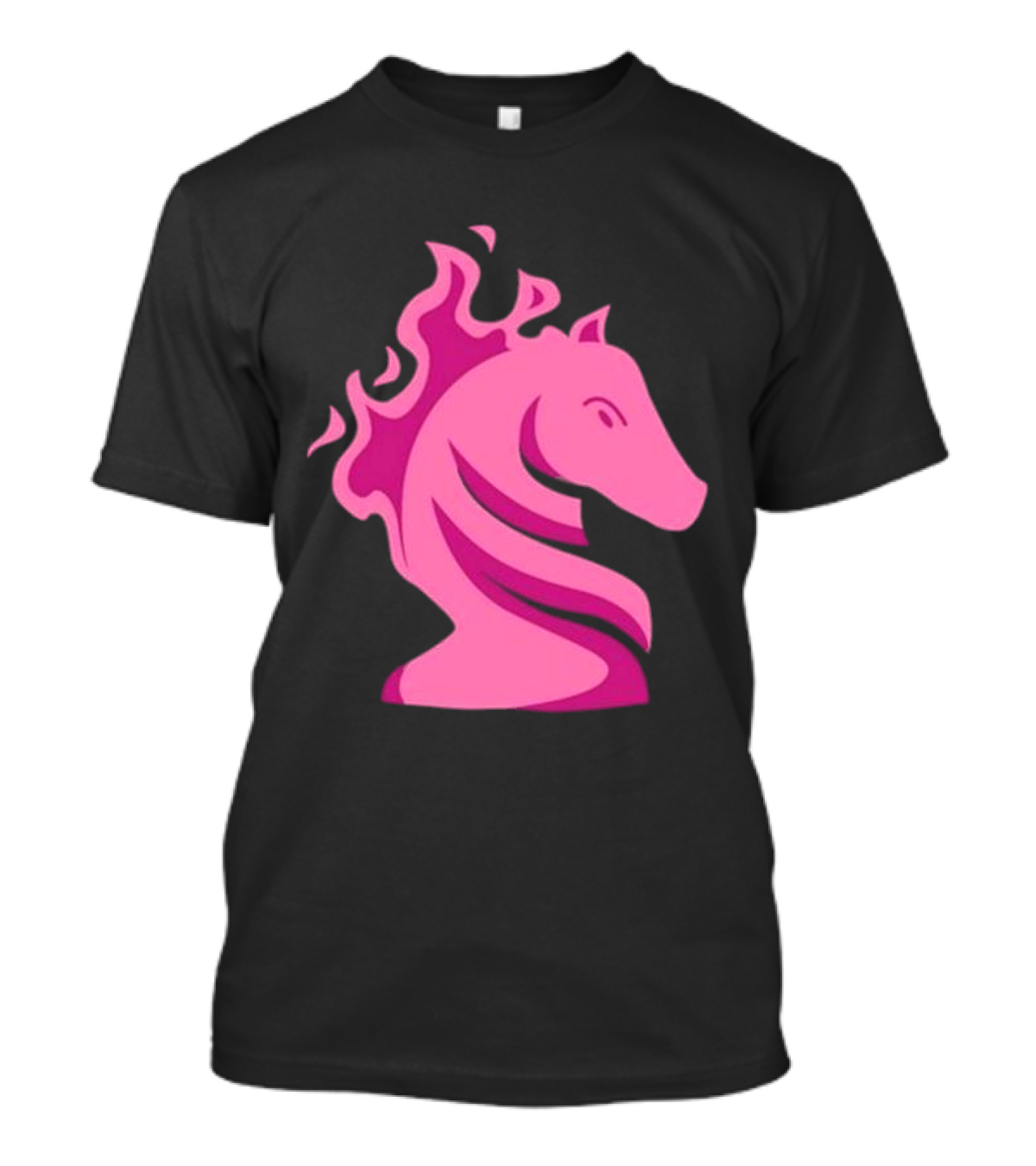 Gotham Knights Chess Symbolic Flaming Horse T-Shirt