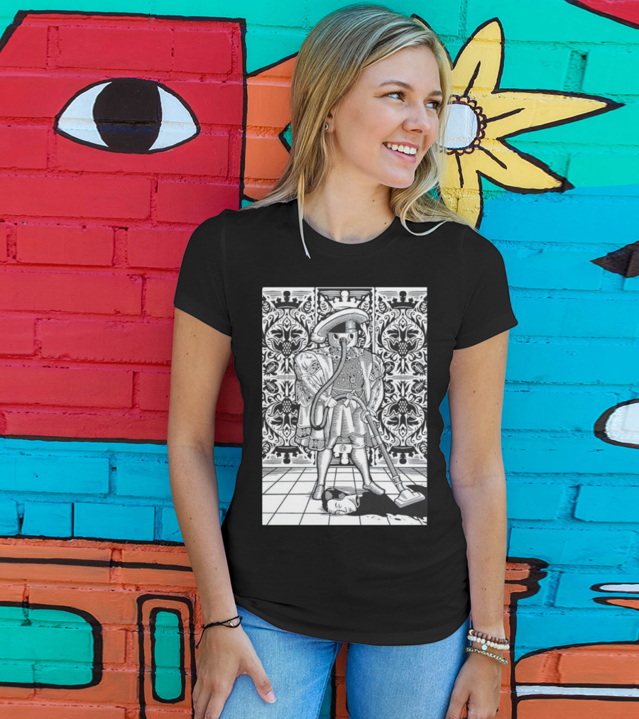 King Henry Vacuum Renaissance Robot T-Shirt
