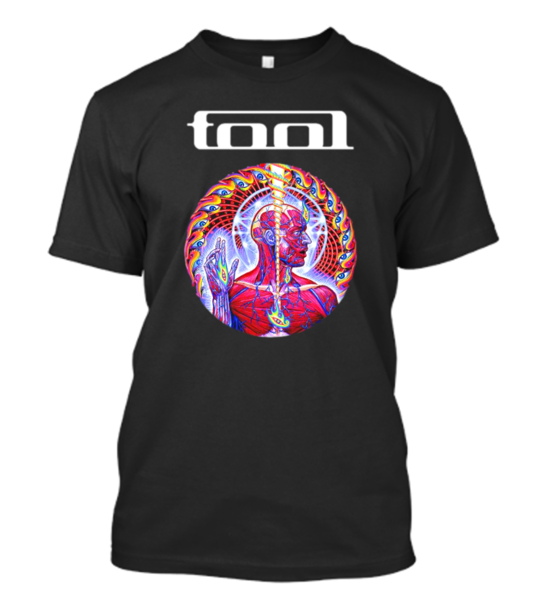 Tool Lateralus Album Artwork Psychedelic Anatomy T-Shirt