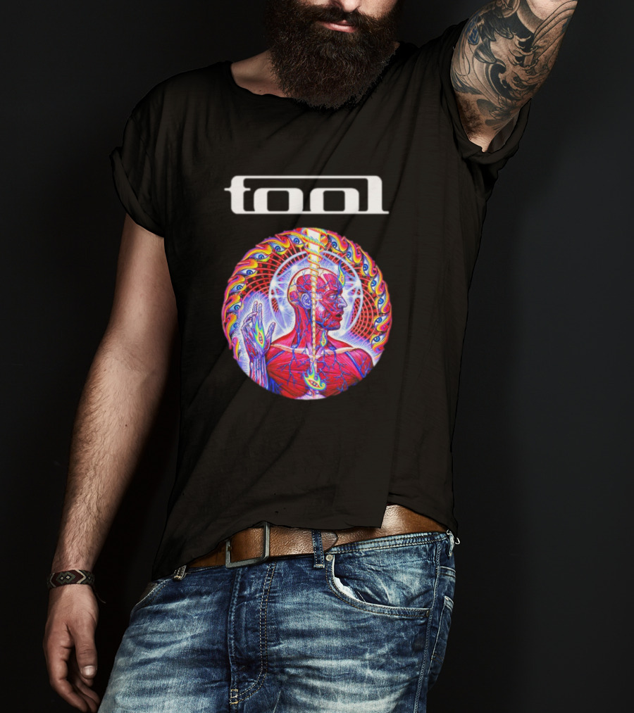 Tool Lateralus Album Artwork Psychedelic Anatomy T-Shirt