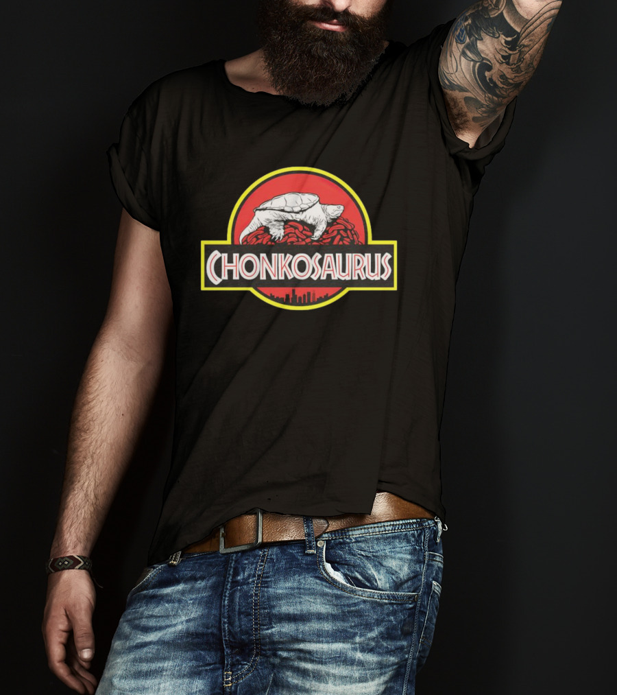Chonkosaurus Turtle Dinosaur Jurassic Park T-Shirt