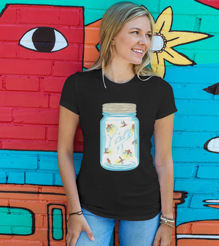 Fireflies In A Jar Y’all T-Shirt
