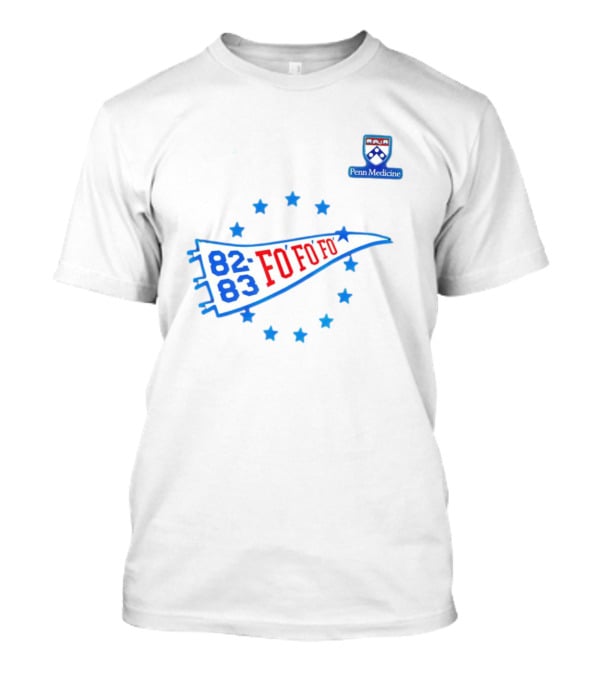 James Harden Philadelphia 76ers 82 83 Fo Fo Fo Penn Medicine T-Shirt