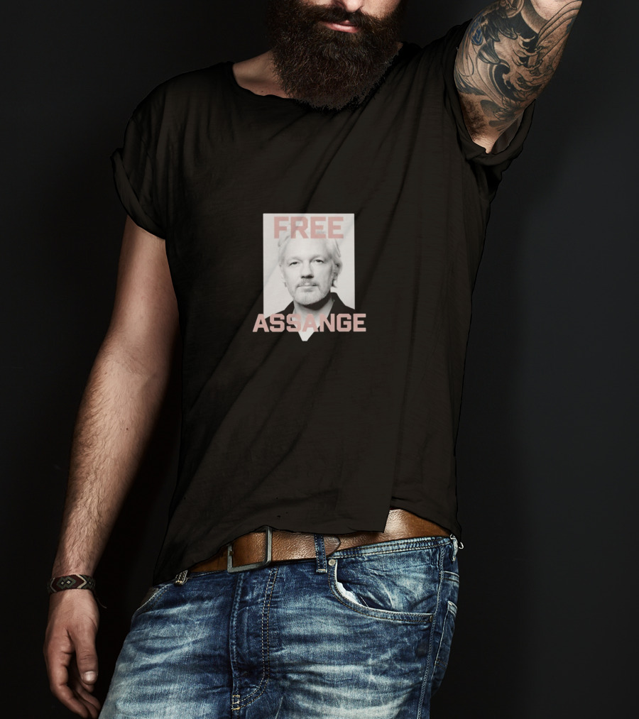 Free Julian Assange Kendama T-Shirt
