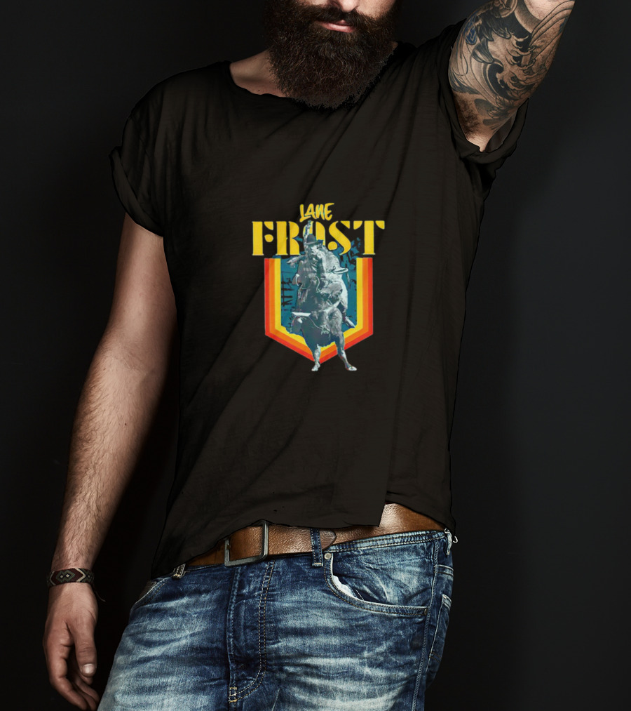 Lane Frost Bull Riding Retro Rodeo T-Shirt