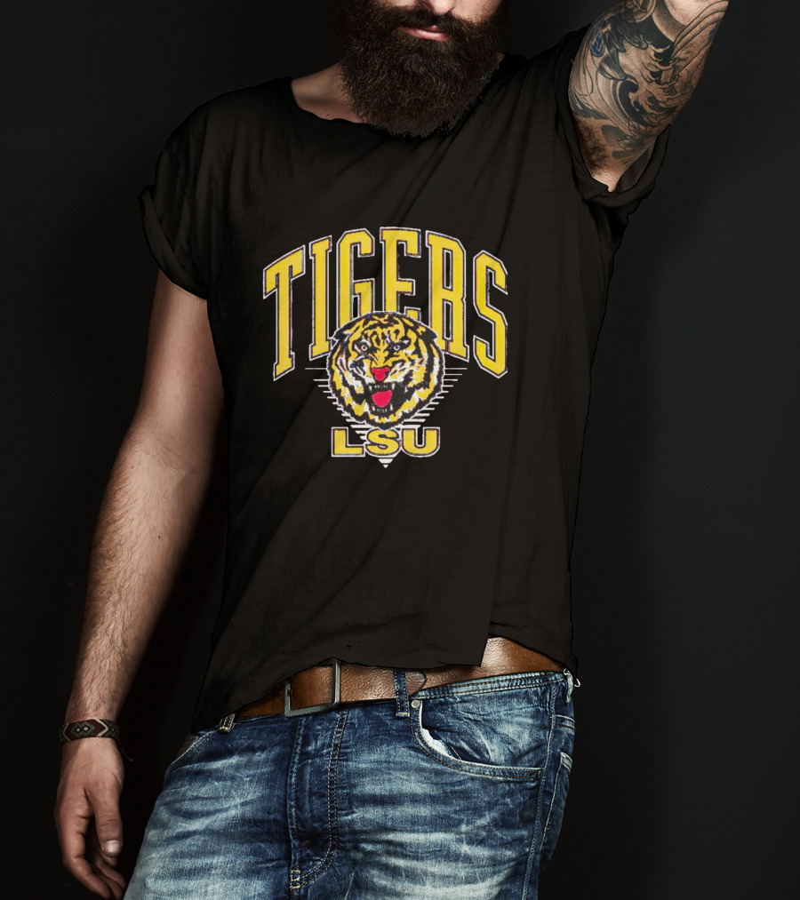 LSU Tigers Retro T-Shirt