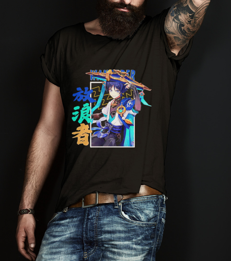 Wanderer Scaramouche Genshin Impact T-Shirt